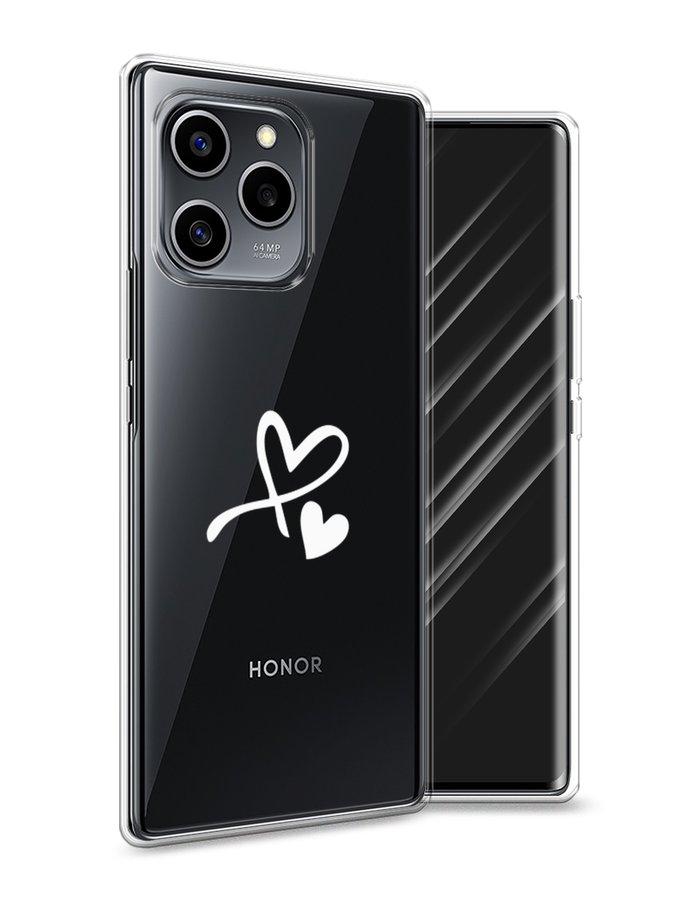 

Чехол Awog на Honor 60 SE "Сердечко минимализм", Разноцветный, 6108050-6