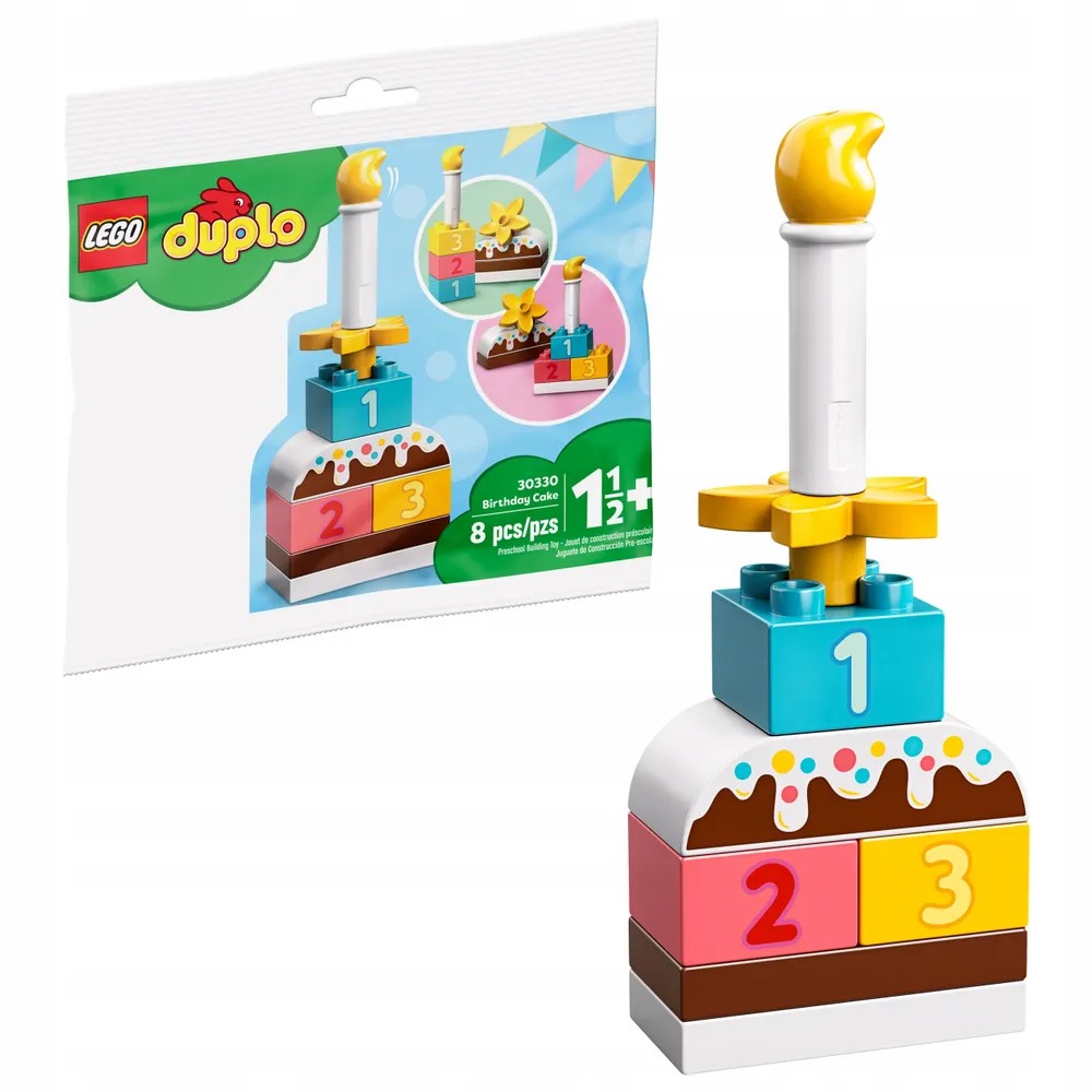 Конструктор LEGO Duplo Именинный пирог (LEGO 30330)