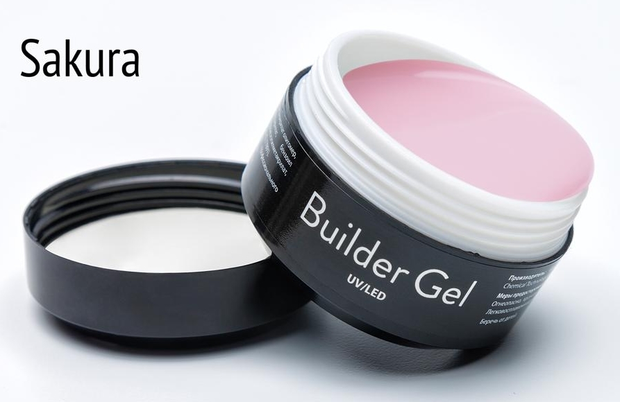 

Гель для наращивания ногтей Elpaza Builder Gel Builder Gel Sakura