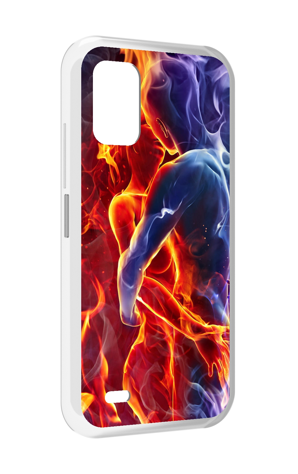 

Чехол MyPads Огонь-вода для UMIDIGI Bison GT2 / GT2 Pro, Прозрачный, Tocco