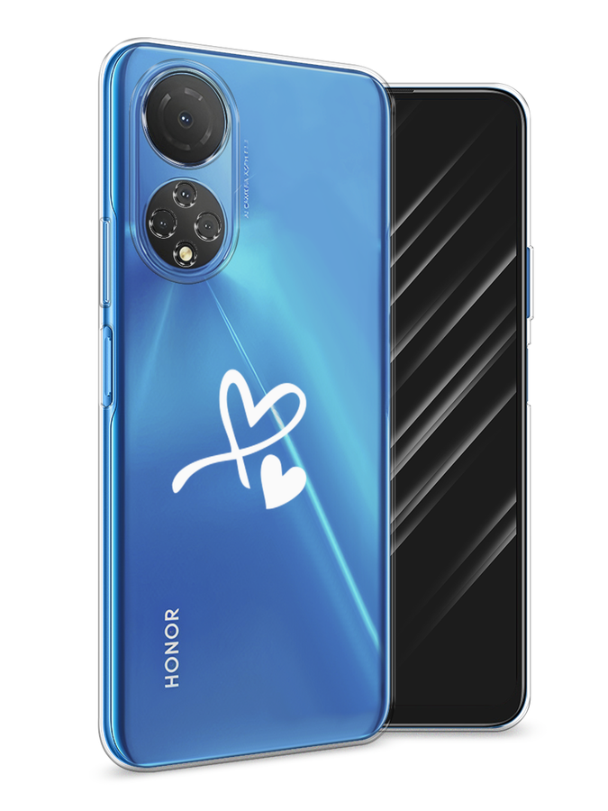 

Чехол Awog на Honor X7 2022 "Сердечко минимализм", Разноцветный, 6108850-6