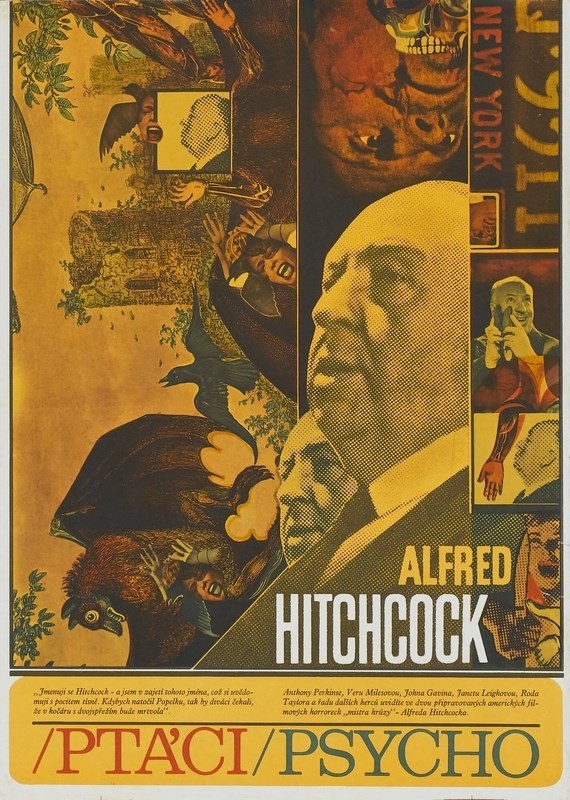 

Постер к фильму "Птицы" (The Birds) 50x70 см