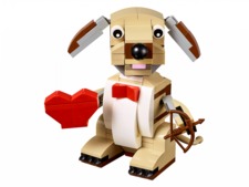 

Конструктор LEGO Подарочные наборы Собака-Валентинка (LEGO 40201), 40201