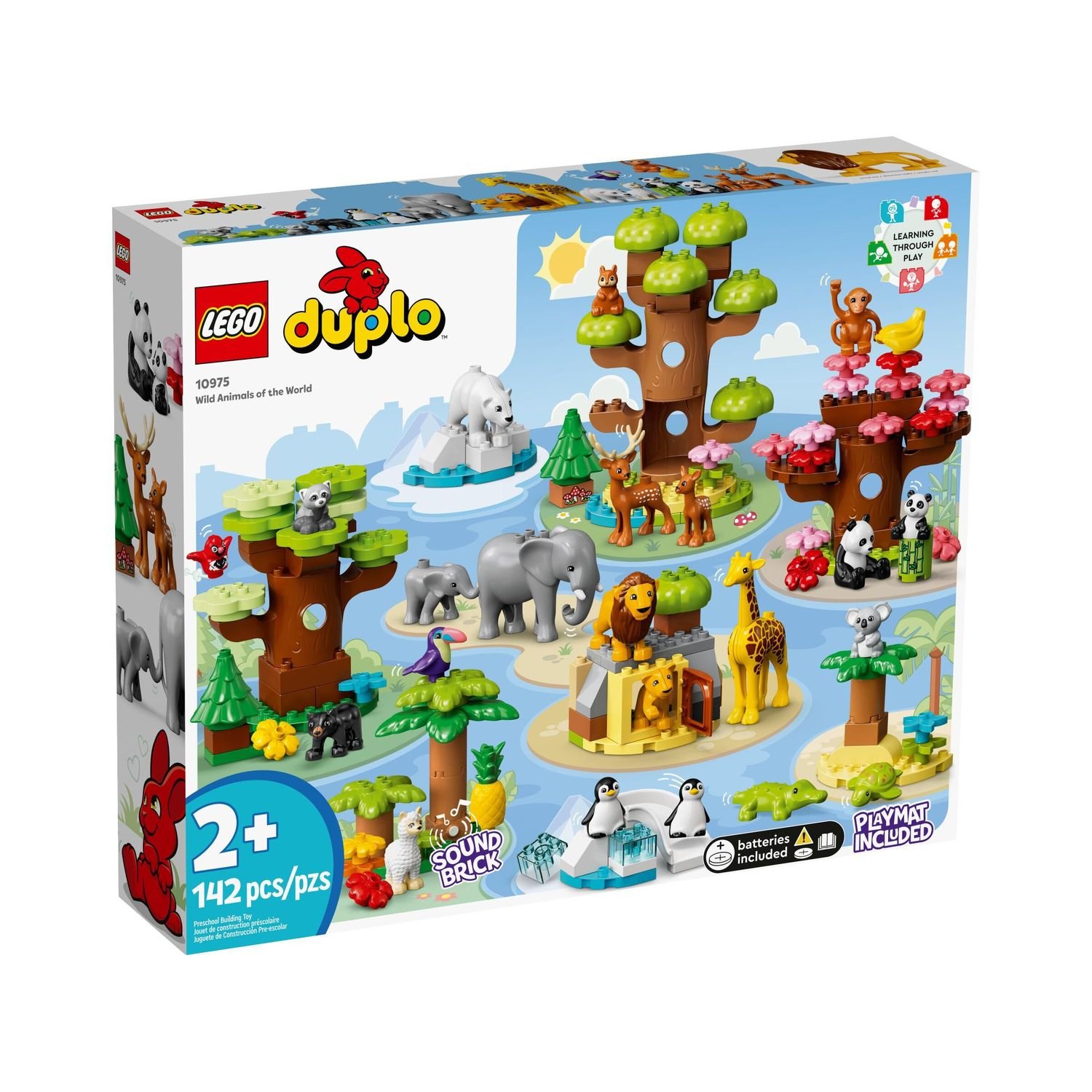 

Конструктор LEGO 10975 Дикие животные мира, 10975
