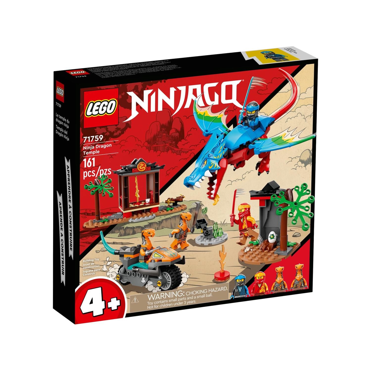 Конструктор LEGO Ninjago Драконий храм ниндзя (LEGO 71759) конструктор lego ninjago драконий храм ниндзя 71759