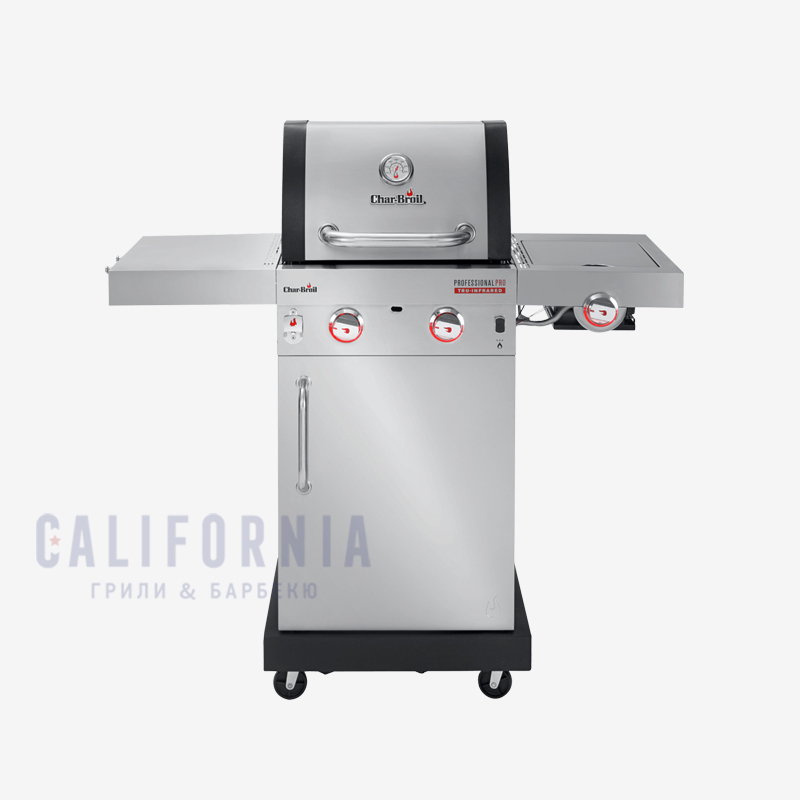 

Газовый гриль Char-Broil Professional PRO 2S, Серебристый