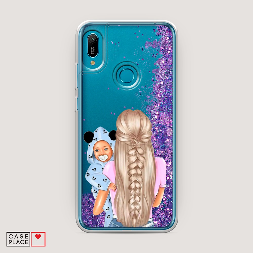 

Чехол Awog на Huawei Y6 2019/Honor 8a/8a Pro/Y6s "Молодая мама", Разноцветный, 68692-1