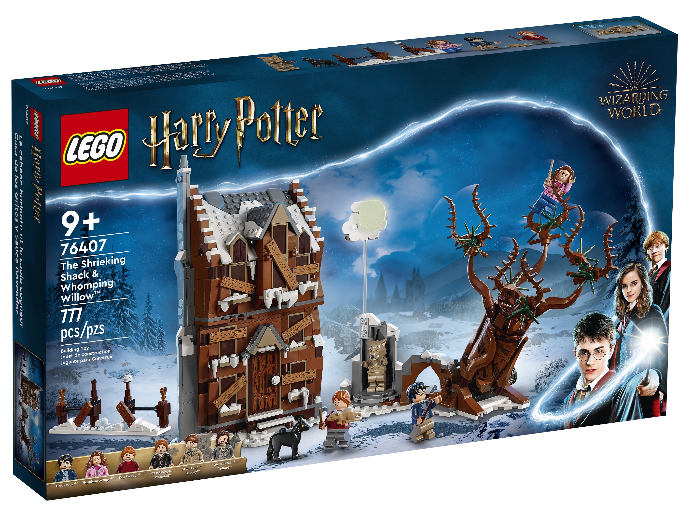 фото Конструктор lego harry potter визжащая хижина и гремучая ива 76407, 777 деталей