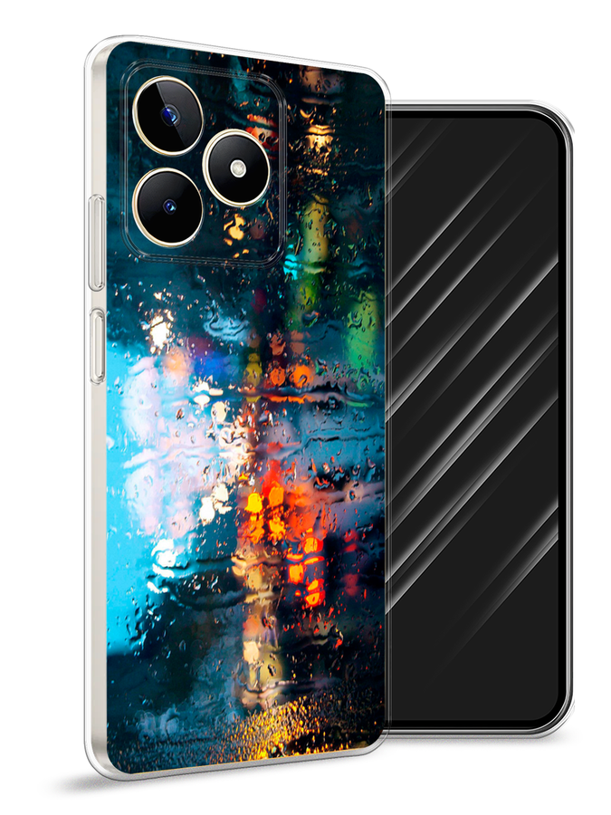 

Чехол Awog на Realme C53/C51/Note 50 "Абстракция 28", Бирюзовый, 2516050-1