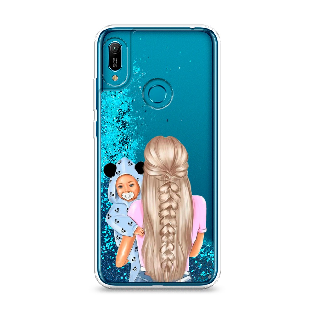 

Чехол Awog на Huawei Y6 2019/Honor 8a/8a Pro/Y6s "Молодая мама", Разноцветный, 68693-1