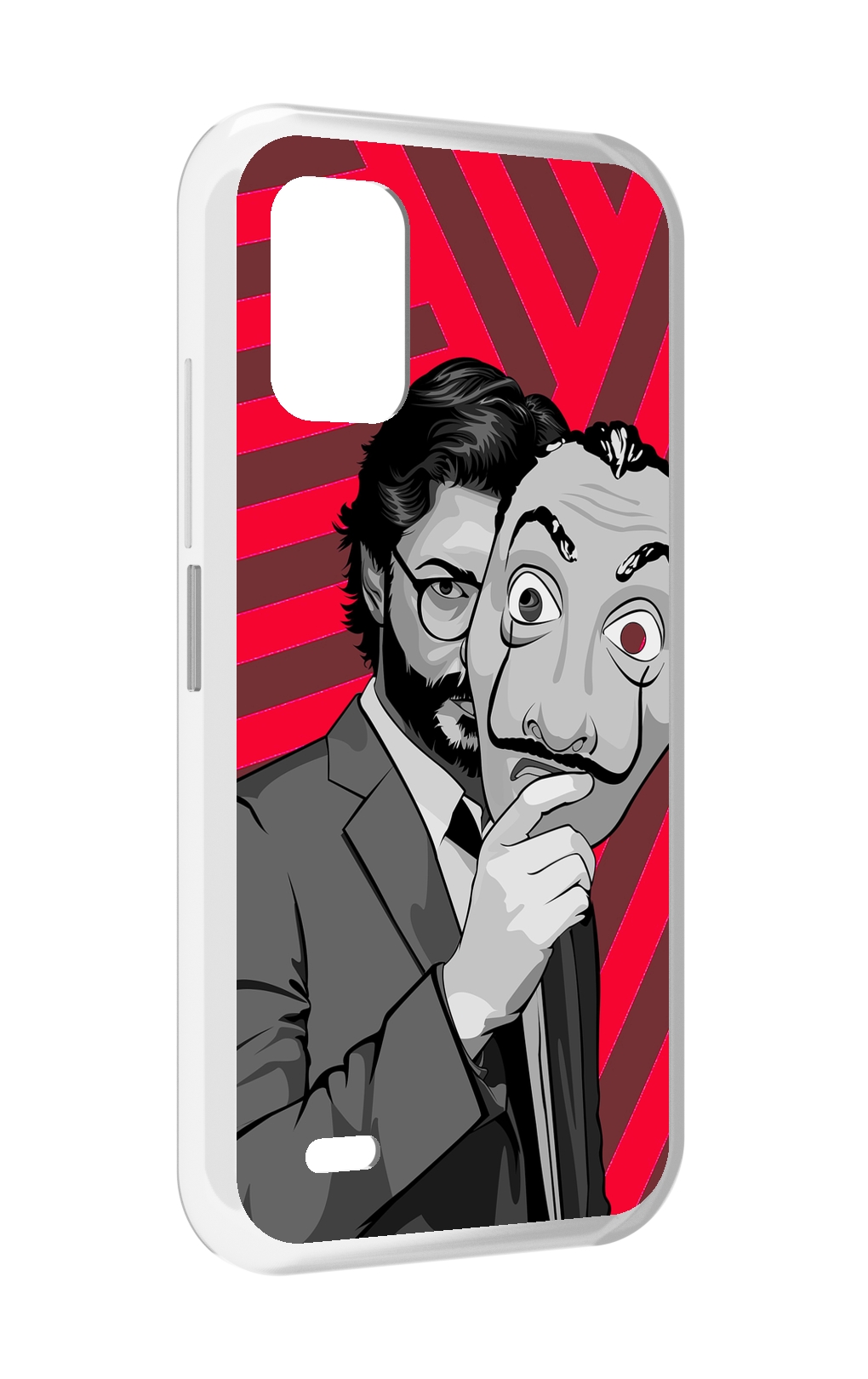 

Чехол MyPads Профессор-бумажый-дом для UMIDIGI Bison GT2 / GT2 Pro, Прозрачный, Tocco