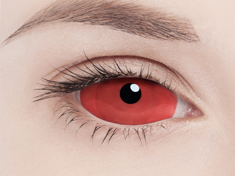 Линза контактная склеральная Adria Sclera Pro vial 1 линза R 8.6 Satana