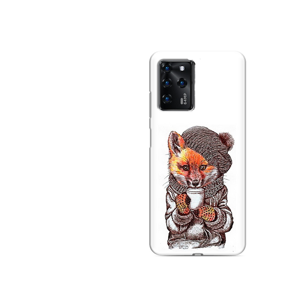 

Чехол MyPads Tocco для ZTE Blade V30 Vita лиса в шапке (PT224728.460.437), Tocco