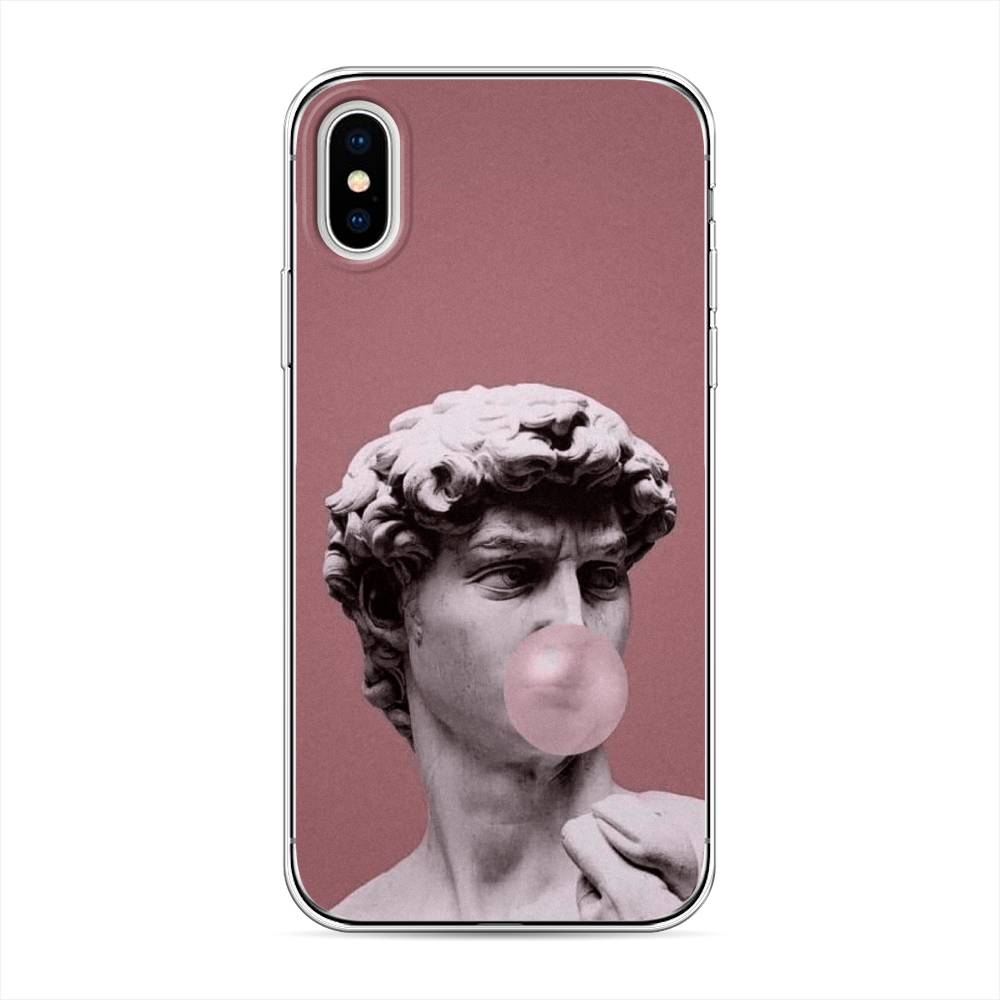 фото Силиконовый чехол "modern david" на apple iphone xs (10s) awog