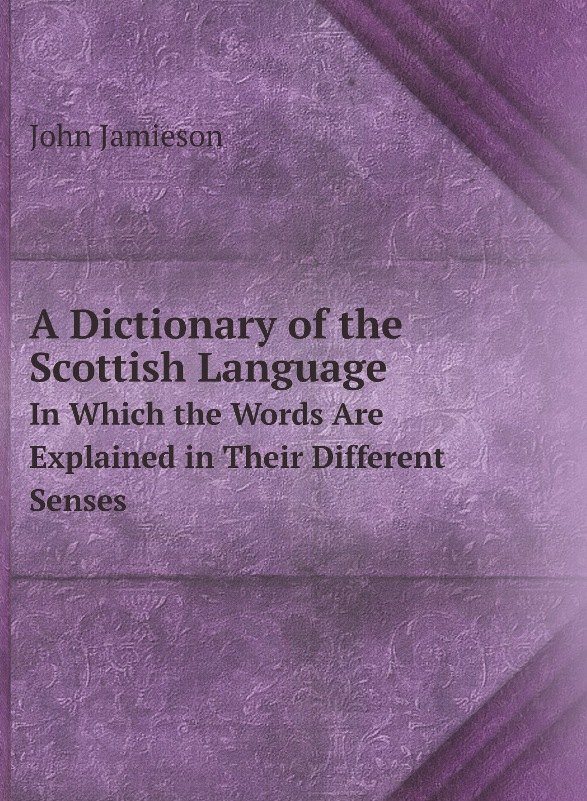 

A Dictionary of the Scottish Language