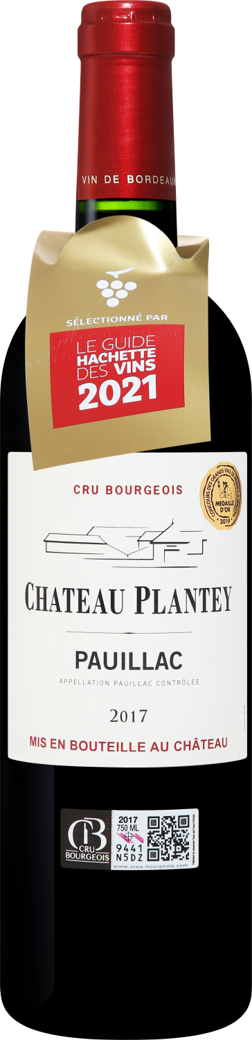 

Вино красное сухое Chateau Plantey Cru Bourgeois Pauillac AOC 13,5 % 0,75 л