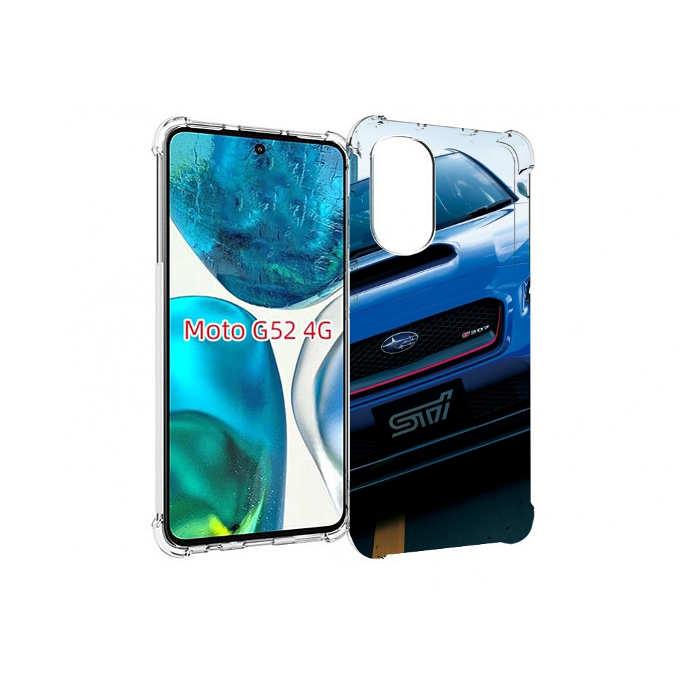 

Чехол MyPads subaru 2 для Motorola Moto G82 / Moto G52, Прозрачный, Tocco