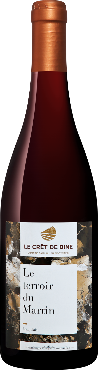 

Вино красное сухое Le Cret de Bine Le Terroir du Martin Beaujolais Rouge AOC 12 % 0,75 л