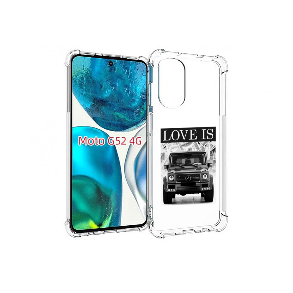 

Чехол MyPads гелик для Motorola Moto G82 / Moto G52, Прозрачный, Tocco