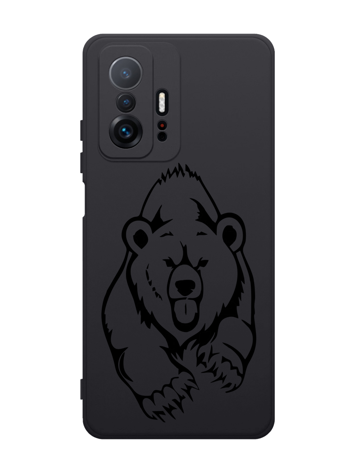 

Чехол MustHaveCase для Xiaomi 11T Медведь черный