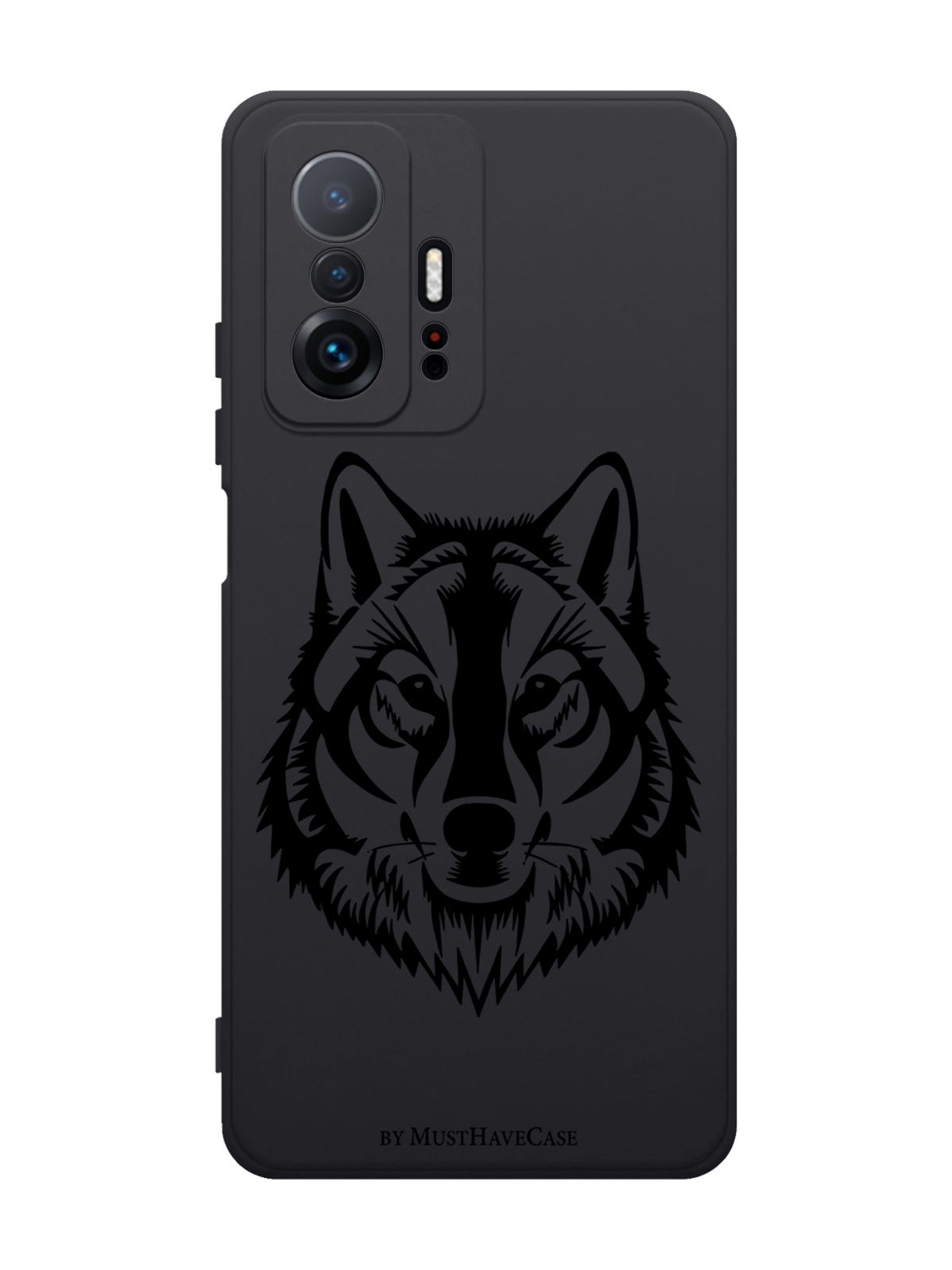 

Чехол MustHaveCase для Xiaomi 11T Волк черный