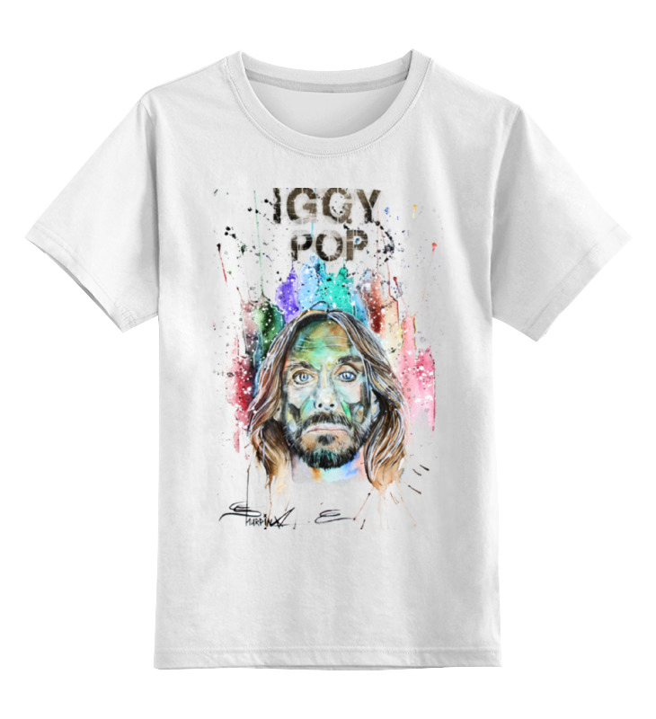 Детская футболка классическая Printio Iggy pop, р. 104 0000000659224