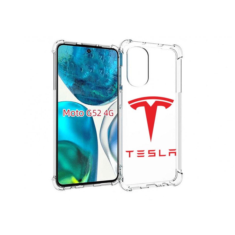 

Чехол MyPads тесла-4 для Motorola Moto G82 / Moto G52, Прозрачный, Tocco
