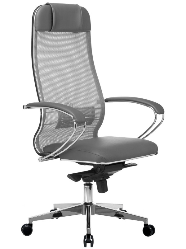 

Компьютерное кресло Метта Samurai Comfort-1.01 Light Grey, Comfort-1.01