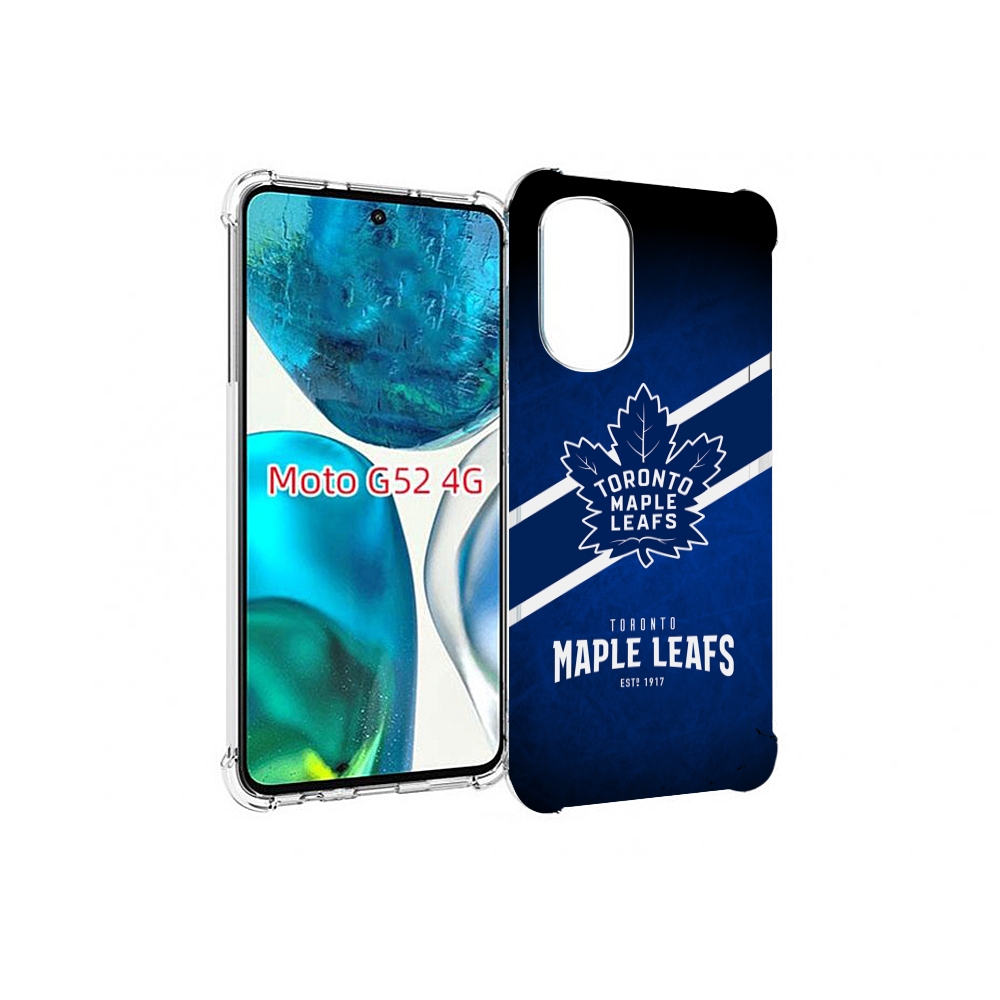 

Чехол MyPads торонто-меипл-лифс для Motorola Moto G82 / Moto G52, Прозрачный, Tocco