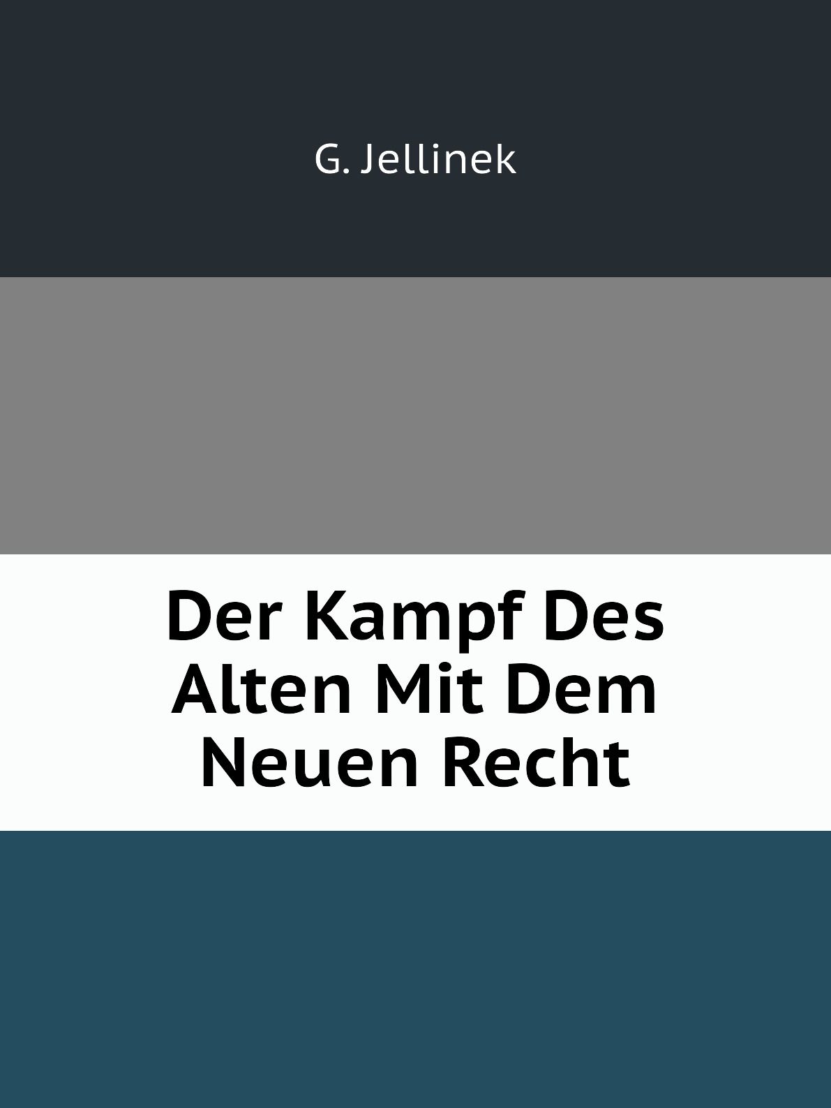 

Der Kampf Des Alten Mit Dem Neuen Recht