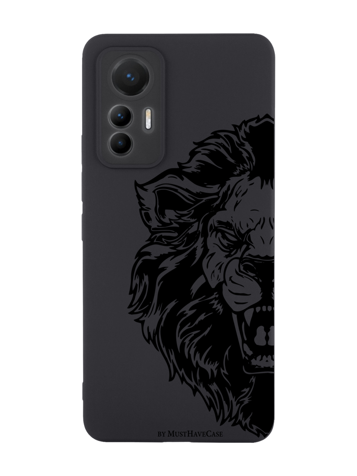 

Чехол MustHaveCase для Xiaomi 12 Lite Король Лев черный, Черный;коричневый