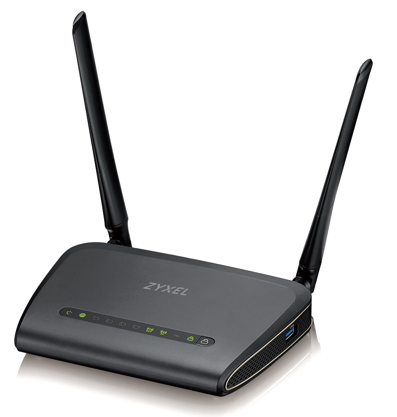 фото Wi-fi роутер zyxel nbg6617 black (nbg6617-eu0101f)