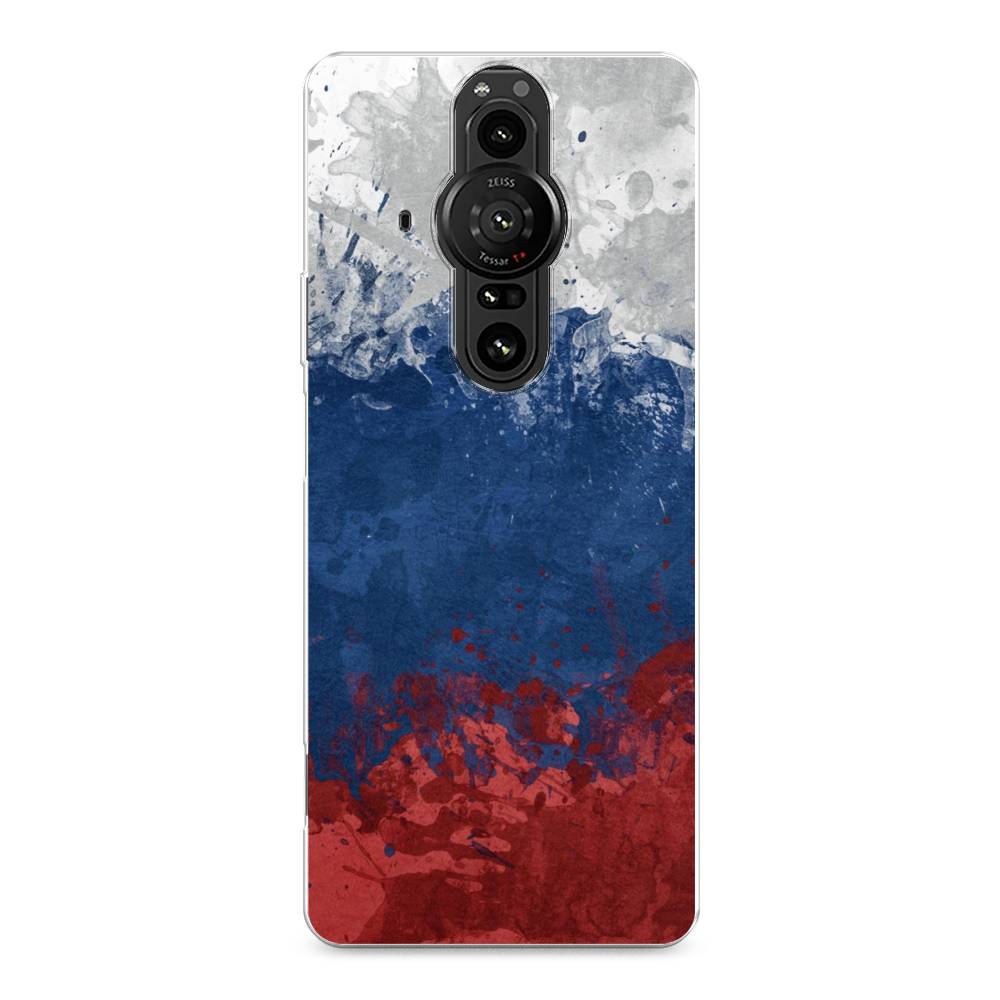 

Чехол Awog на Sony Xperia Pro-I "Флаг России неровный", Разноцветный, 55050-5