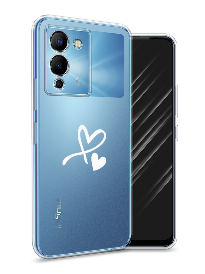 

Чехол Awog на Infinix Note 12 G96 "Сердечко минимализм", Разноцветный, 3101550-6