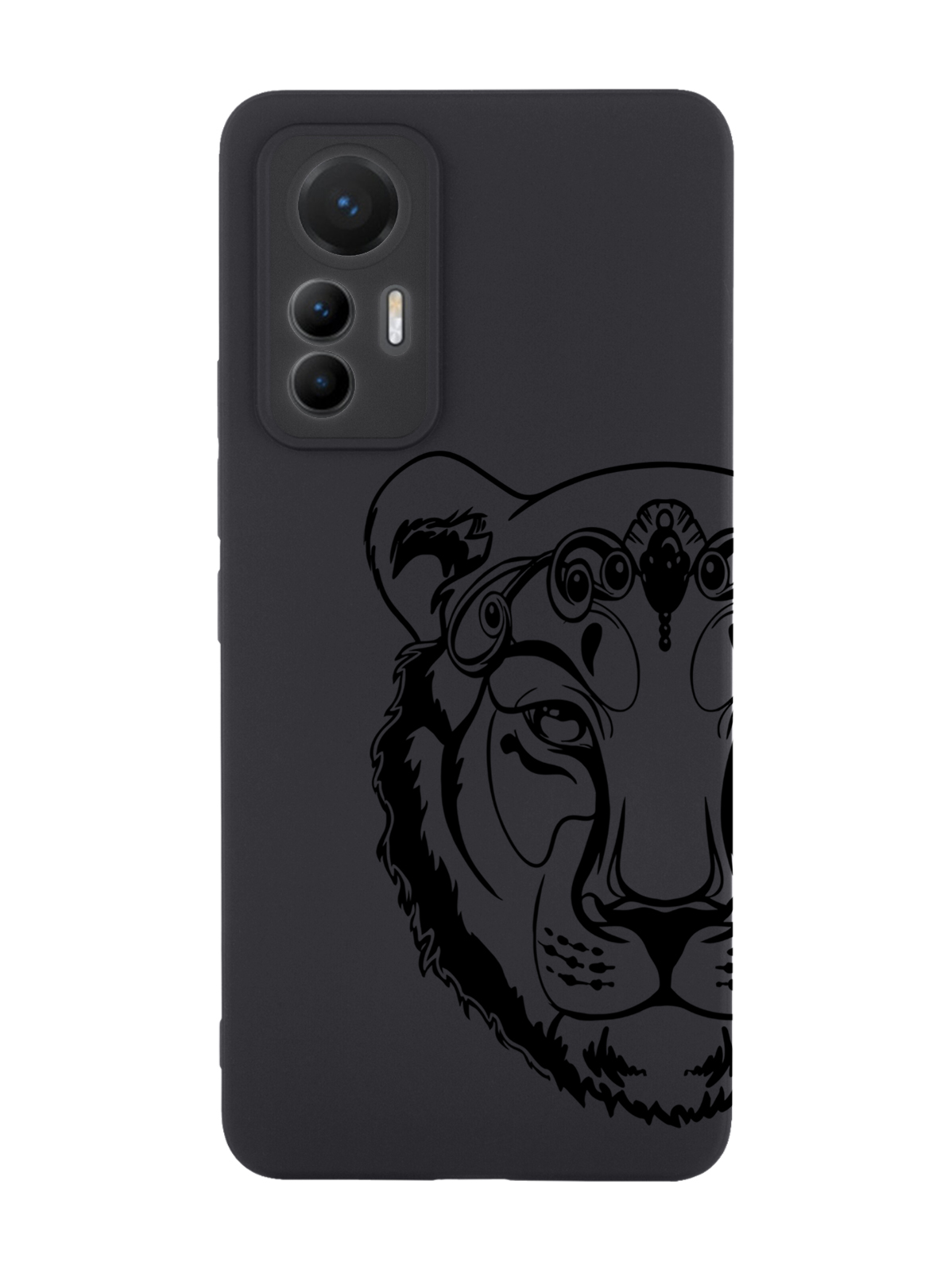 

Чехол MustHaveCase для Xiaomi 12 Lite Львица черный