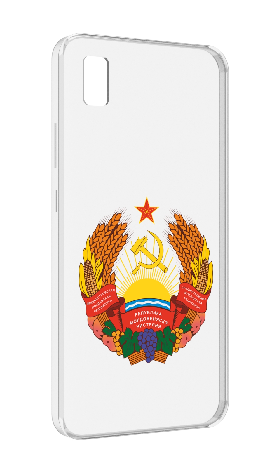 Чехол MyPads герб-приднестровья для ZTE BLADE L210