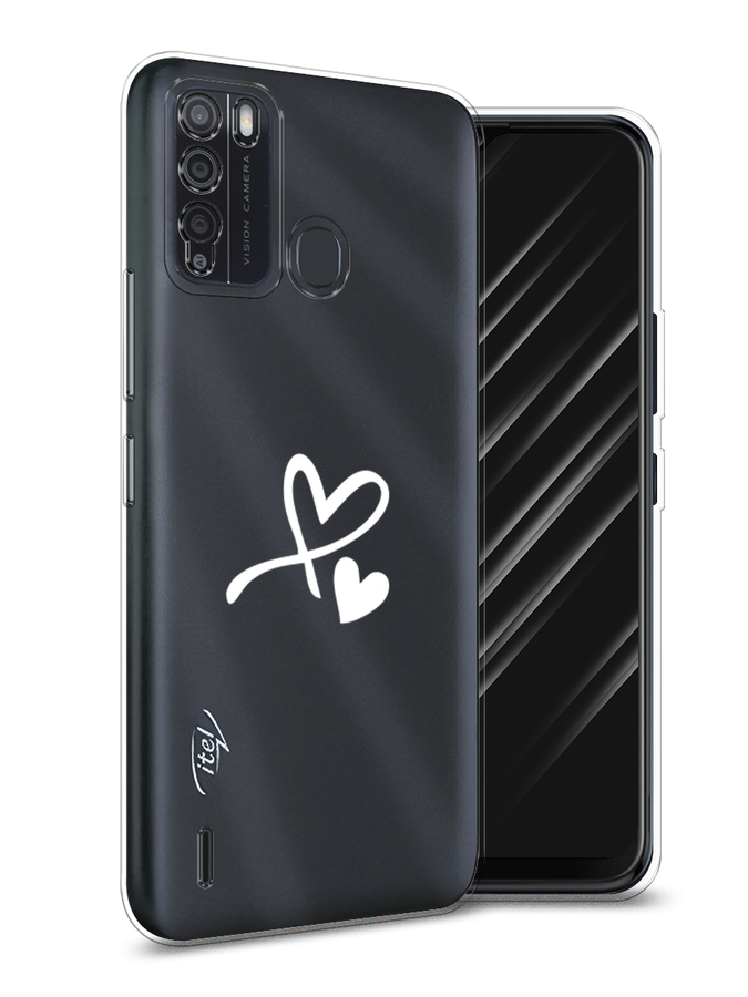 

Чехол Awog на Itel Vision 1 Pro "Сердечко минимализм", Разноцветный, 3200350-6