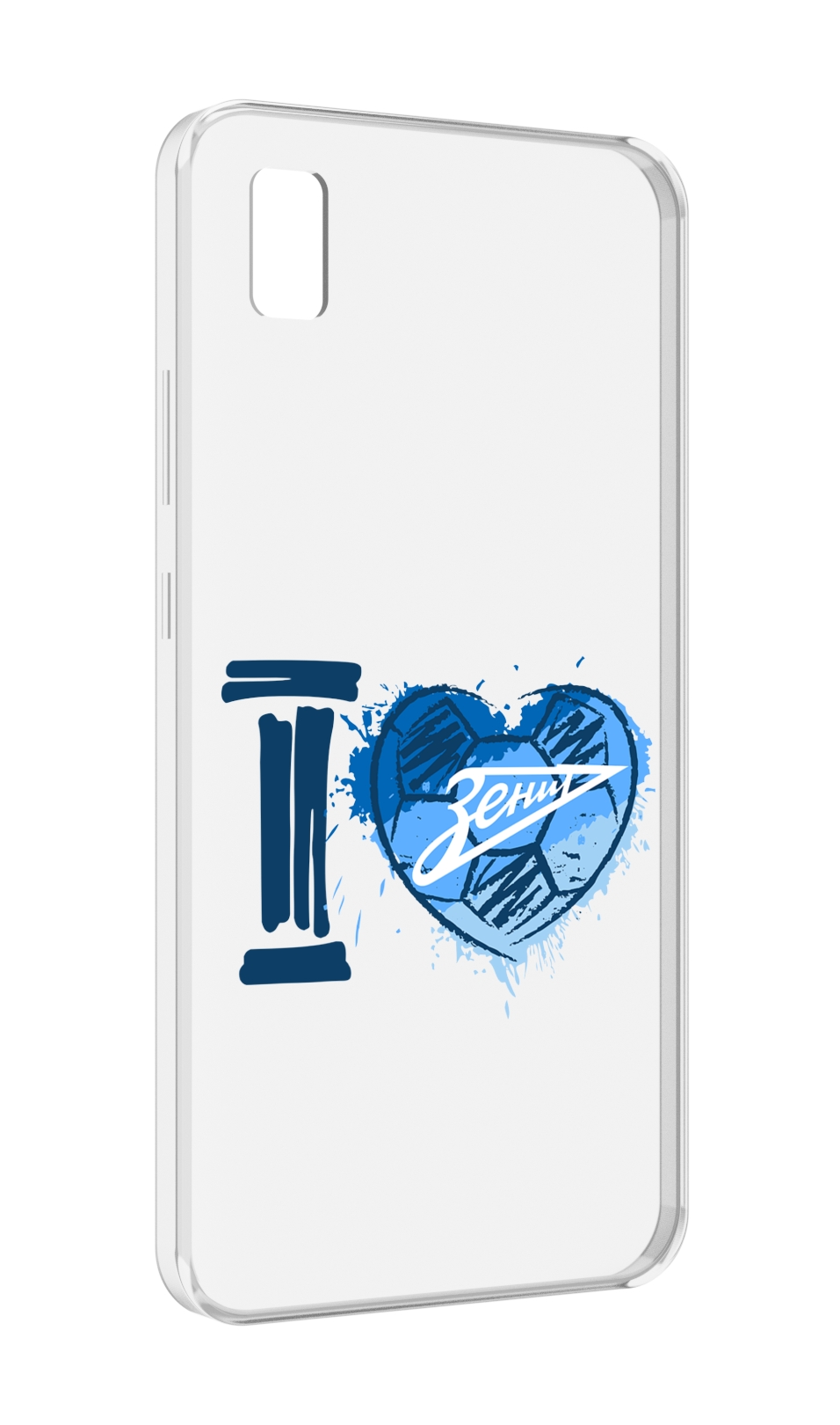 

Чехол MyPads ФК я люблю зенит для ZTE BLADE L210, Прозрачный, Tocco