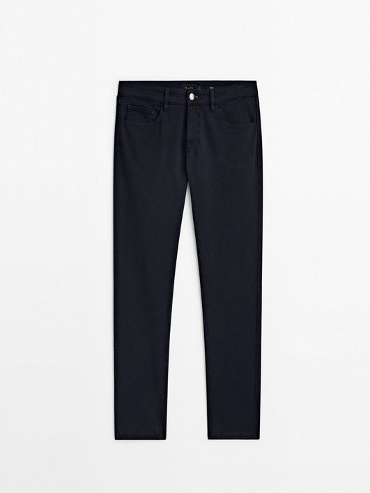 

Брюки мужские Massimo Dutti 0042/036 синие 38 EU, Черный, 0042/036