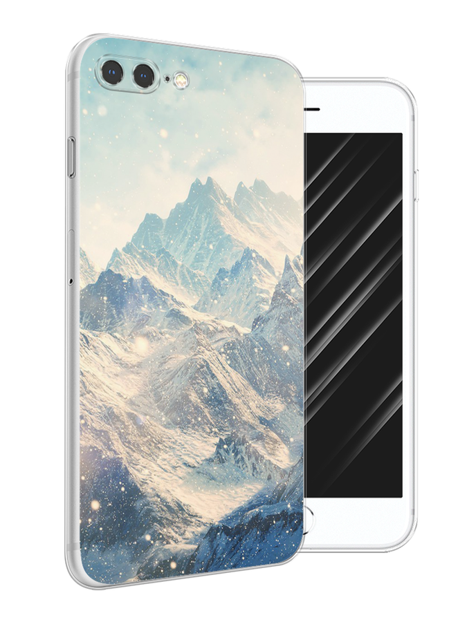 

Чехол Awog на Apple iPhone 7 Plus / Айфон 7 Plus "Горы 4", Разноцветный, 10750-4