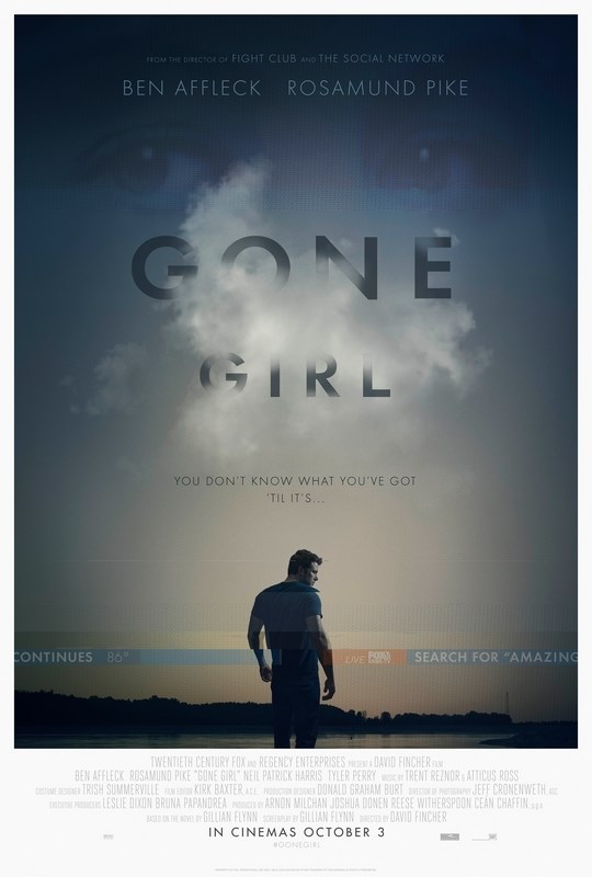 Постер к фильму Исчезнувшая (Gone Girl) A1