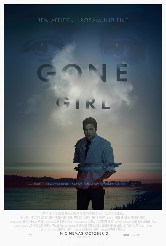 

Постер к фильму "Исчезнувшая" (Gone Girl) Оригинальный 68,6x101,6 см