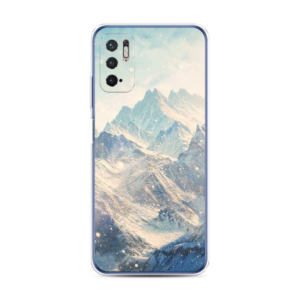 фото Чехол awog "горы 4" для xiaomi redmi note 10 5g
