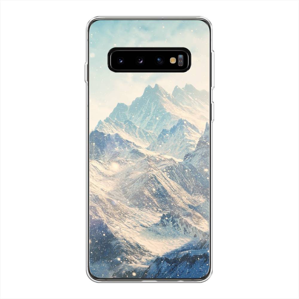 

Чехол Awog на Samsung Galaxy S10 + "Горы 4", Разноцветный, 27150-4