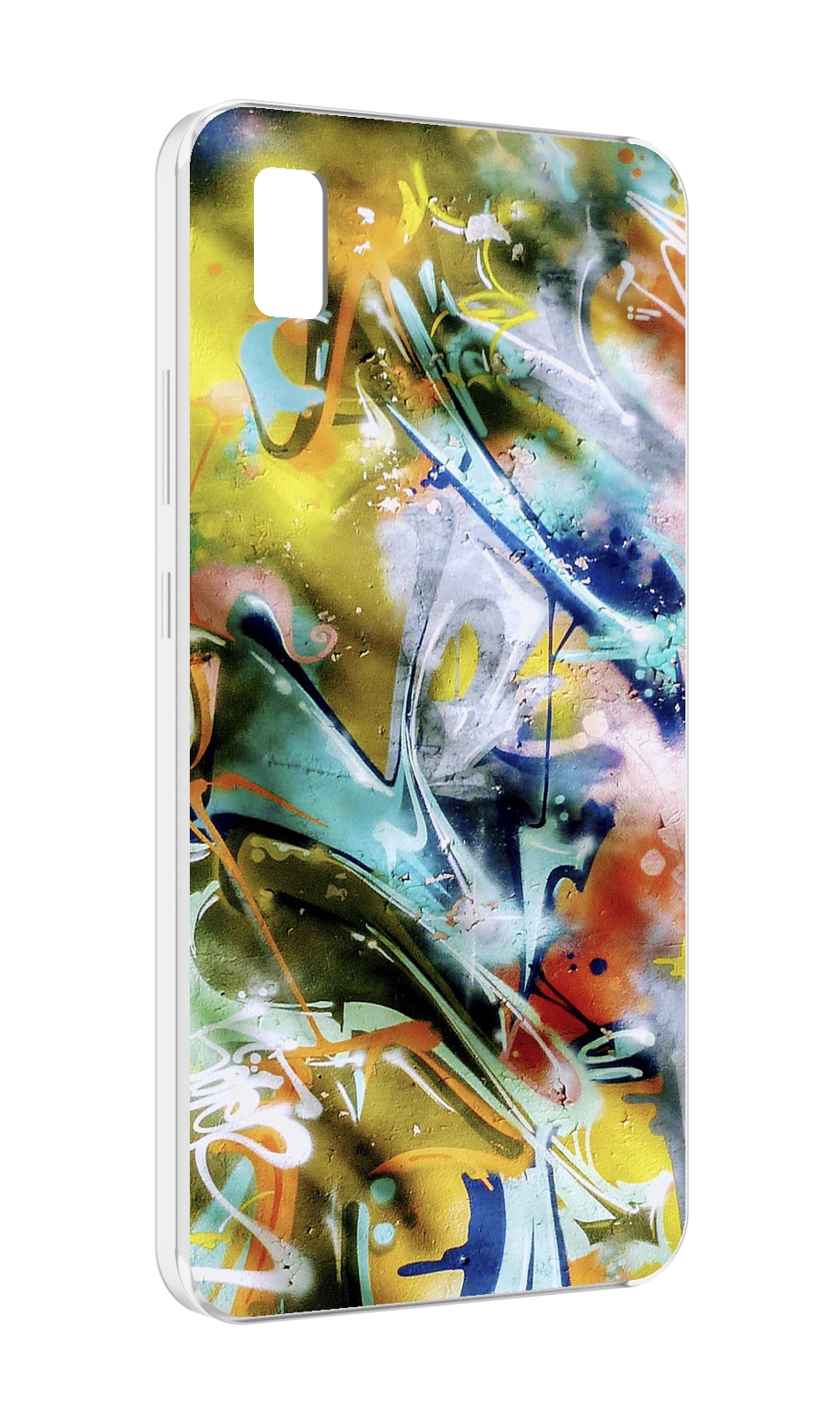 

Чехол MyPads граффити-хаос для ZTE BLADE L210, Прозрачный, Tocco