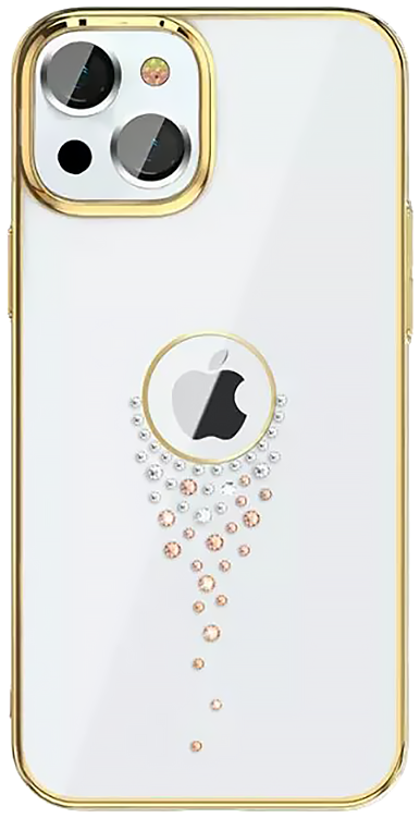 фото Чехол kingxbar sky series teardrop для iphone 13, цвет золотой (6959003552648)