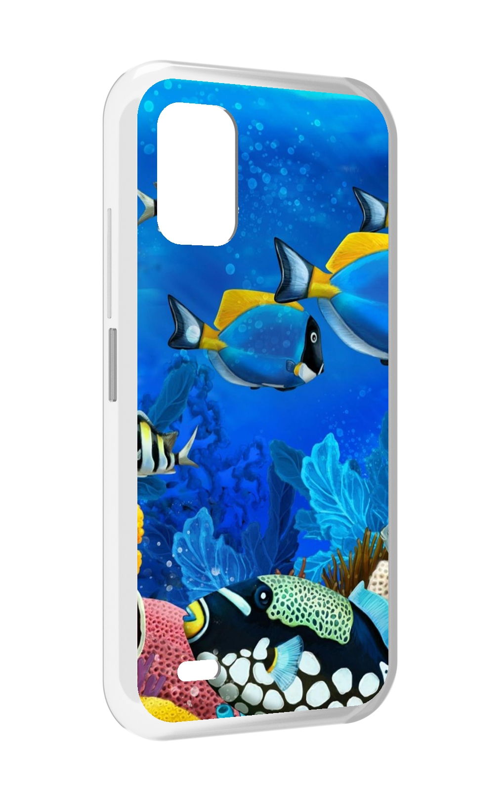 

Чехол MyPads Рыбки для UMIDIGI Bison GT2 / GT2 Pro, Прозрачный, Tocco