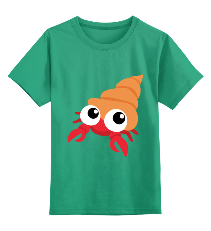 Детская футболка классическая унисекс Printio Морской рак