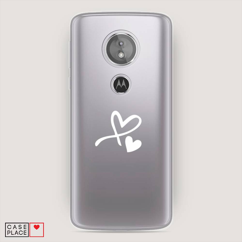 

Чехол Awog на Motorola Moto E5 / Моторола Мото E5 "Сердечко минимализм", Разноцветный, 241050-6