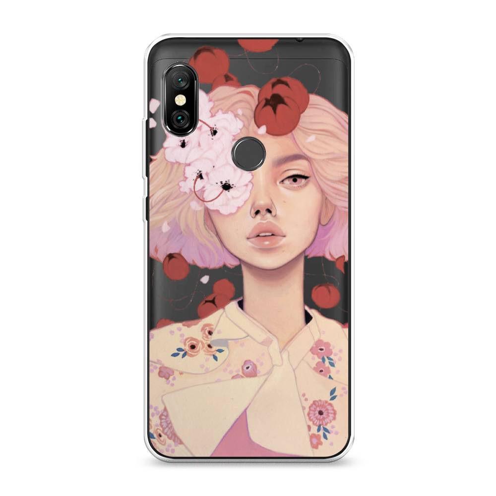 

Чехол Awog на Xiaomi Redmi Note 6 Pro "Цветочная анархия", Разноцветный, 34650-7